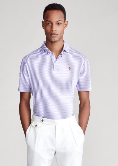 Polo Ralph Lauren Classic Fit Soft Cotton Polo Herre Danmark (AGEMZ4069)